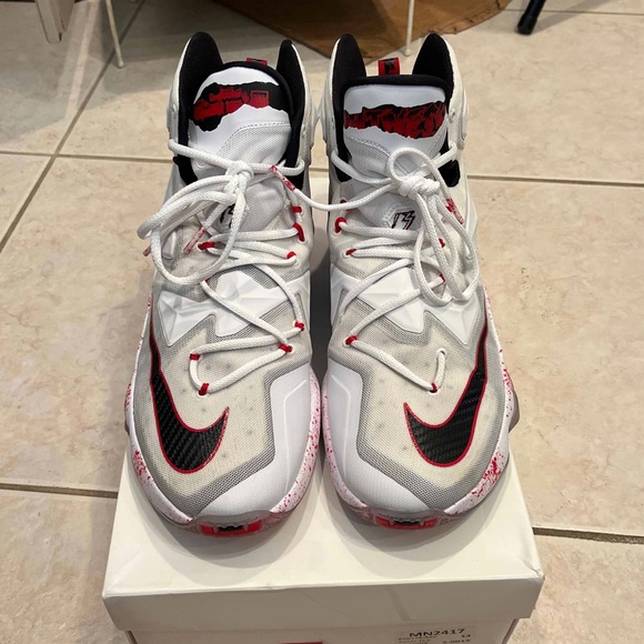 Nike Lebron 13 Friday The 13th Mens Sneakers - Picture 3 of 9